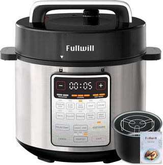 Electric Pressure Cooker Uni 6qt, 9-in-1 Multi-Functional Slow Cooker, Rice Cooker, Yogurt Maker, Cake Maker, Sauté Pan, Steamer
