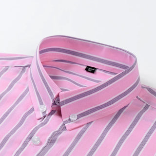 Business Men's Striped Formal Shirt