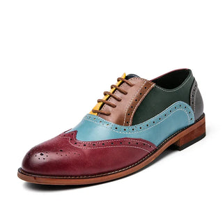 Elegant Brogue Flats Men's Formal Shoes