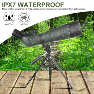 Large Field Powerful Zoom Monocular