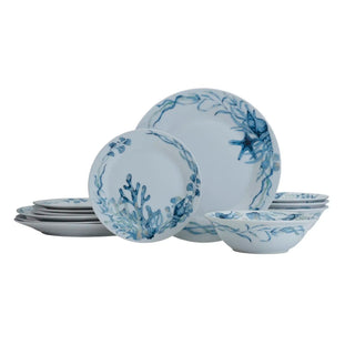 Luxury Porcelain 12Pcs Dinnerware Set