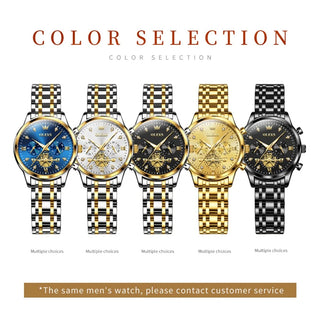 Luxury Brand Couple's Waterproof Watches