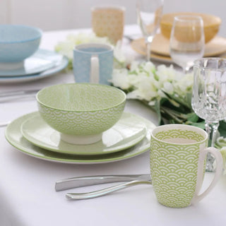 Porcelain Japanese-style 16Pcs Dinnerware Set
