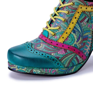 Comfortable Block Heel Round Toe Shoes
