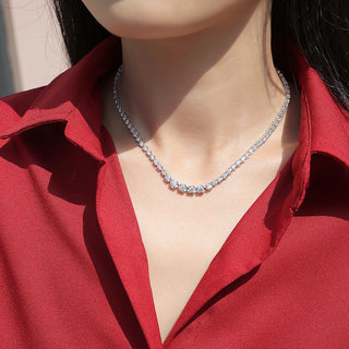Luxury Moissanite Senior's Gift Necklace