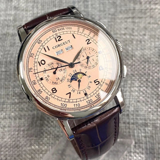 Multifunctional Polished Automatic Men's Watch