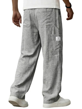 Loose Fit Light Blue Pants