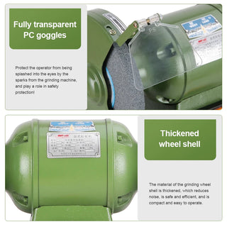 Benchtop Dust Sander Industrial Grade Heavy Duty Knife Sharpener Metal Grinding Electric Sander 220V Knife Sharpener