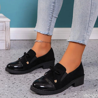 Women's Loafers Butterfly Knot Design Shoes