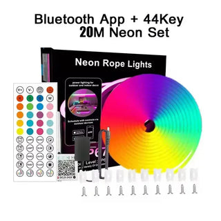 Music Sync Neon Ribbon Rope Light