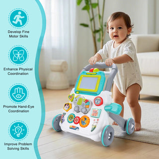 Baby Cartoon Push Walker Toys