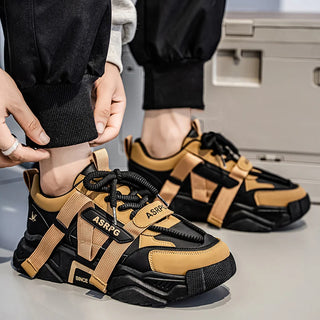 Men's Casual Sports Multi-color Lace-up Shoes