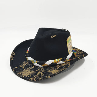 Retro Suede Fedora Jazz Party Hats
