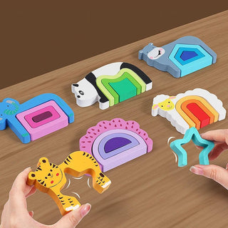 Toddlers 3D Wooden Puzzles Educational Toy - Epictzar Intl.