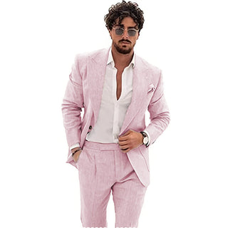 Stylish Tuxedo 2Pcs Men Wedding Suits