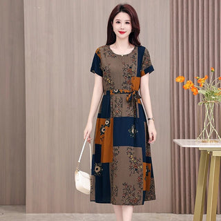 Bohemian Print O - Neck Party Dress - Epictzar Intl.