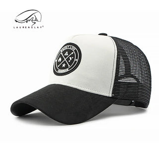 Korean Version Mesh Baseball Cap Men Women Summer Spring Sunscreen Shade Sun Hat Casual Versatile Hard Top Women Suncap Male