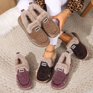 Warm Fleece-lined Slip-resistant Shoes