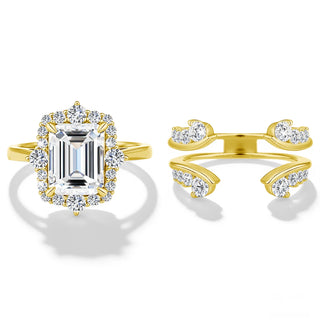 Luxury 14K Gold Engagement Bridal Ring