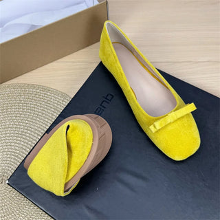 Square Toe Soft Sole Flats Shoe