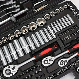 Durable Steel Ratchet Wrench Socket Set