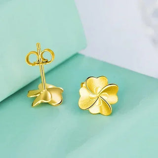 Elegant Stars Prosperous 24K Gold Earrings