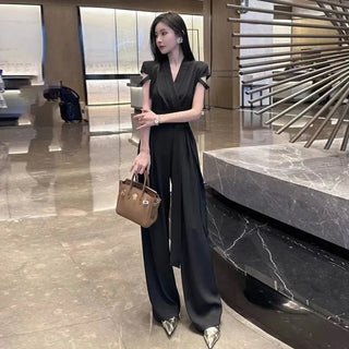 Women Outfit V - neck Jumpsuits - Epictzar Intl.