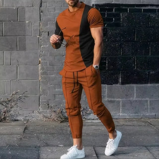 Men's 3D Printed Sports Jogging Suit