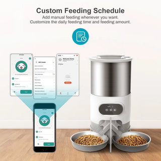 Smart Stainless Steel Automatic Pet Feeder
