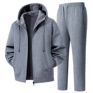 Men's Hooded Cotton Tracksuit Sweatsuits