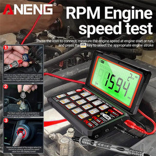 Car Multimeter RPE Engine Speed Tester