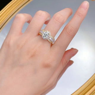 Certified Diamond Test Wedding Band Ring