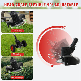 Cordless Weed Wacker Lawn Trimmer