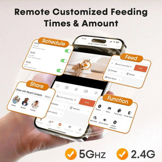 Automatic Easy Setup Pet Food Dispenser