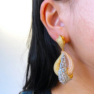 Gorgeous Luxury Big Drop Earrings - Epictzar Intl.