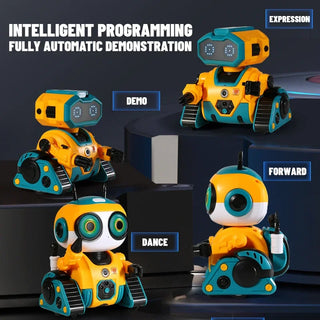 Smart Robot Interactive Robots 2.4G Remote Control Intelligent Induction Dance Music Robotic Toys for Children Birthday Gifts