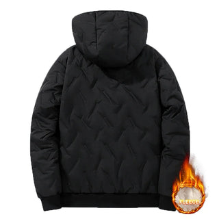 Thicken Hooded Fleece Padded Jacket