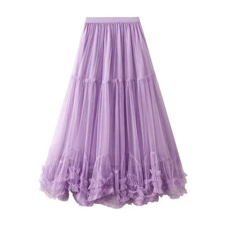 Women Elegant Chiffon Elastic Waist Skirt - Epictzar Intl.