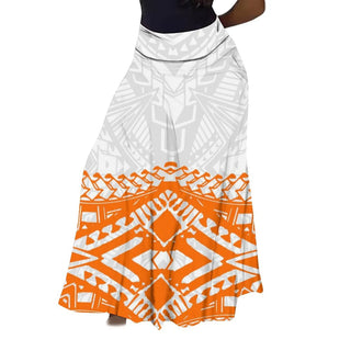 Comfortable Hawaiian Style Fabric Skirt