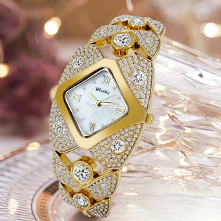 Unique Luxury Ladies Quartz Wristwatch