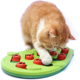Rainy Day Interactive Cat Treat Puzzle
