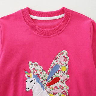 Comfortable Stylish Cartoon Embroidery Outfit