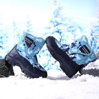Boys Rubber Sole Warm Outdoor Boots