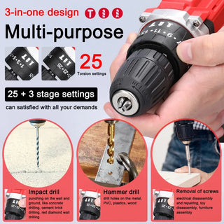 Cordless 2 Speed Lithium Drill