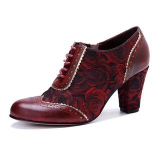 Floral Print Pumps Party Shoes