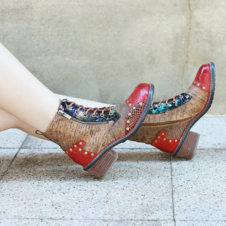 Round Toe Comfortable Casual Party Booties