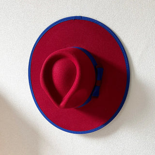 Elegant Bow Tie Fedora Hat