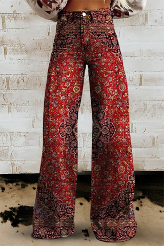 Denim Thin Fabric Fashion Elements Pants