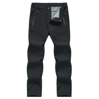 Big Size Men's Winter Pants Softshell Waterproof Fleece-lined Trouser Male Outdoor Plus Large 6XL 7XL 8XL Warm Hiking Snowboard
