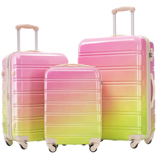 Expandable Lightweight Hardshell Luggage Sets